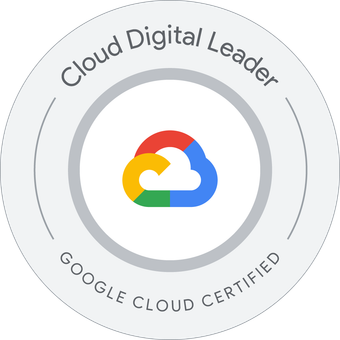 Google Cloud GCP: Cloud Digital Leader Certification badge