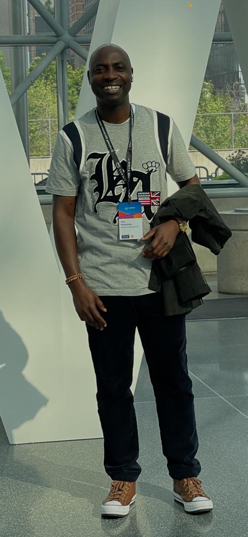 Felix at AWS Summit - Professional networking