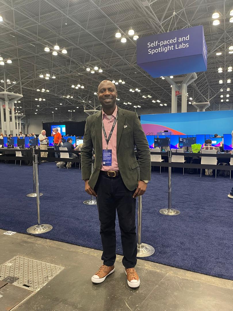 Felix at AWS Summit Self-paced and Spotlight Labs area